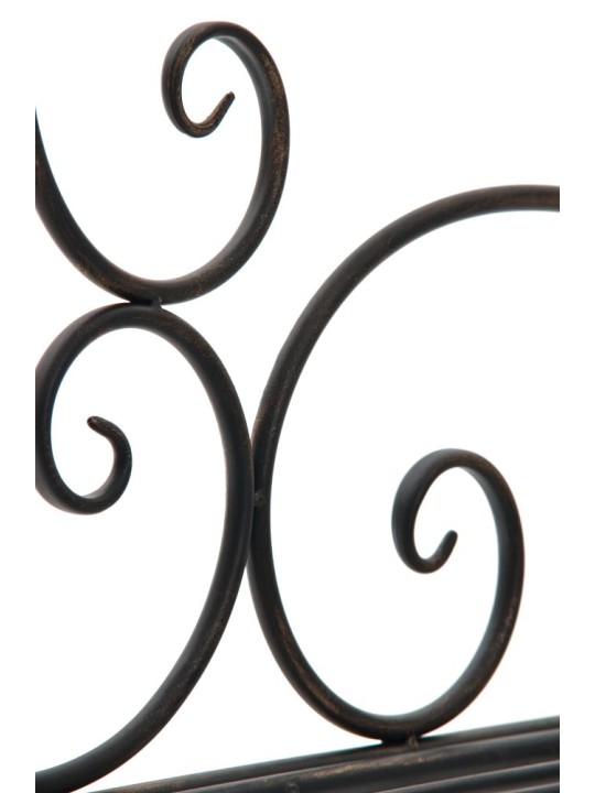 Banc de jardin Karma, bronze