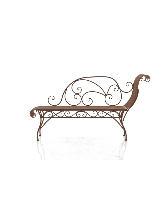 Banc de jardin Karma, brun antique