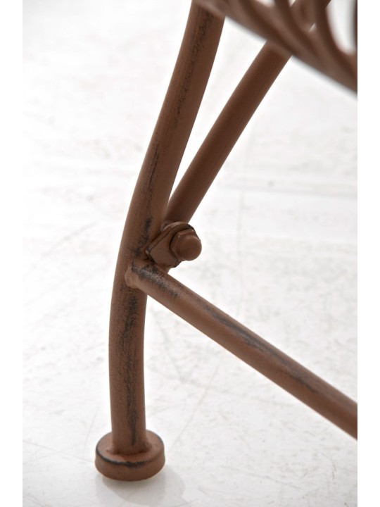 Banc de jardin Karma, brun antique