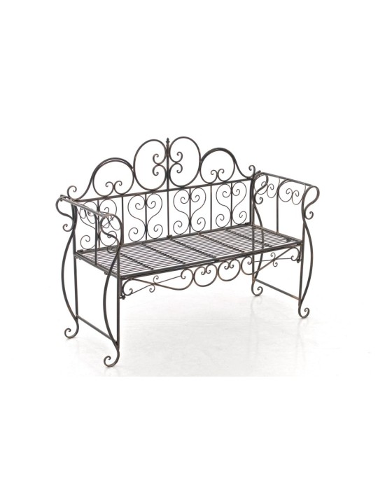 Banc de jardin Minna, bronze