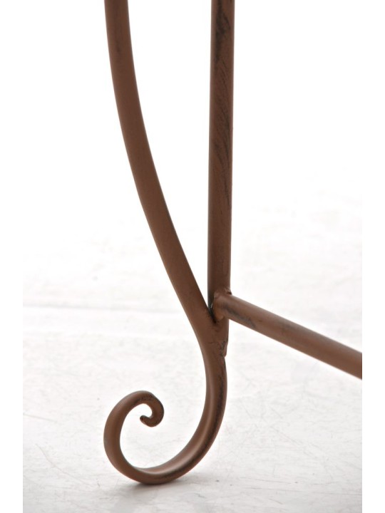Banc de jardin Minna, brun antique