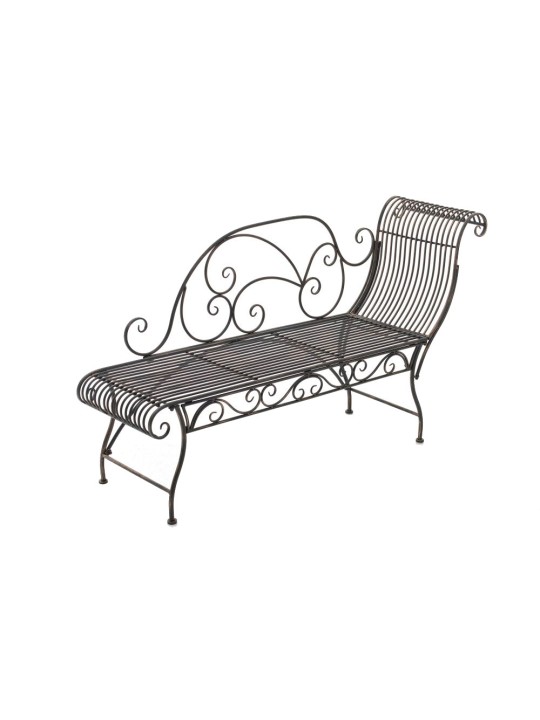 Banc de jardin Karma, bronze