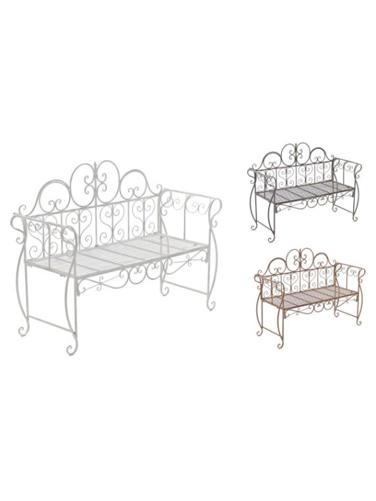 Banc de jardin Minna, bronze