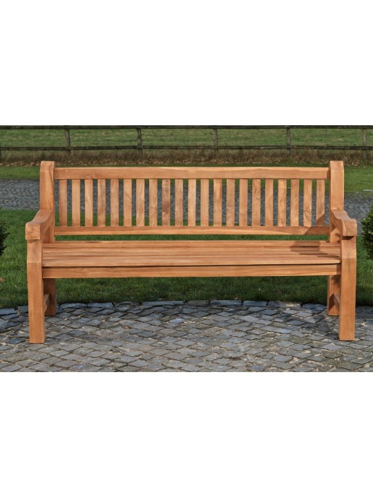 Banc en teck Jackson 180 cm, teck