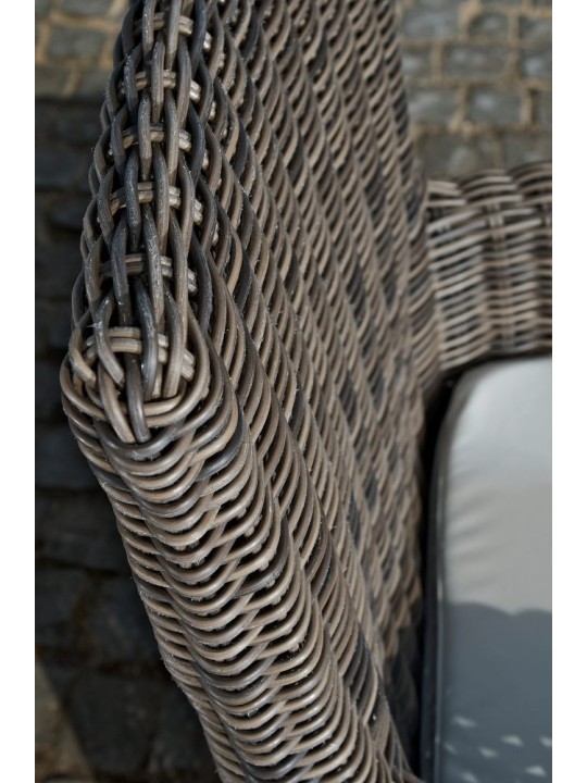 Chaise Fontana / Saint Marlo Crème 5mm, gris chiné Chaise Fontana / Saint Marlo Crème 5mm, gris chiné