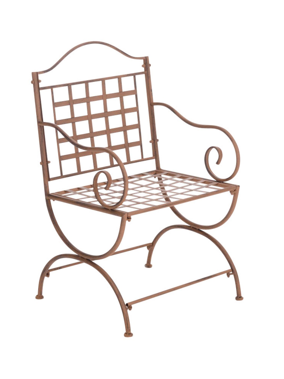 Chaise Lotta, brun antique