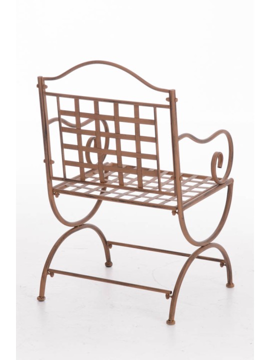 Chaise Lotta, brun antique