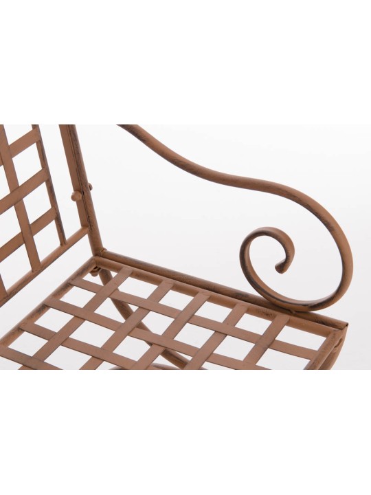 Chaise Lotta, brun antique