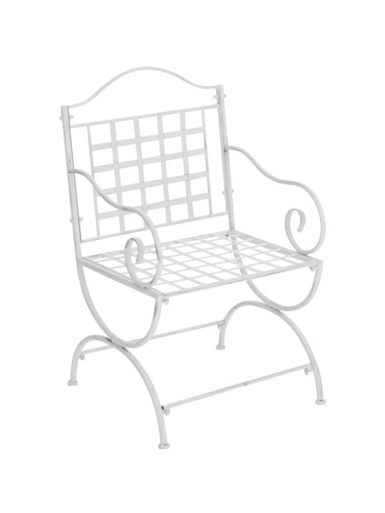 Chaise Lotta, blanc antique