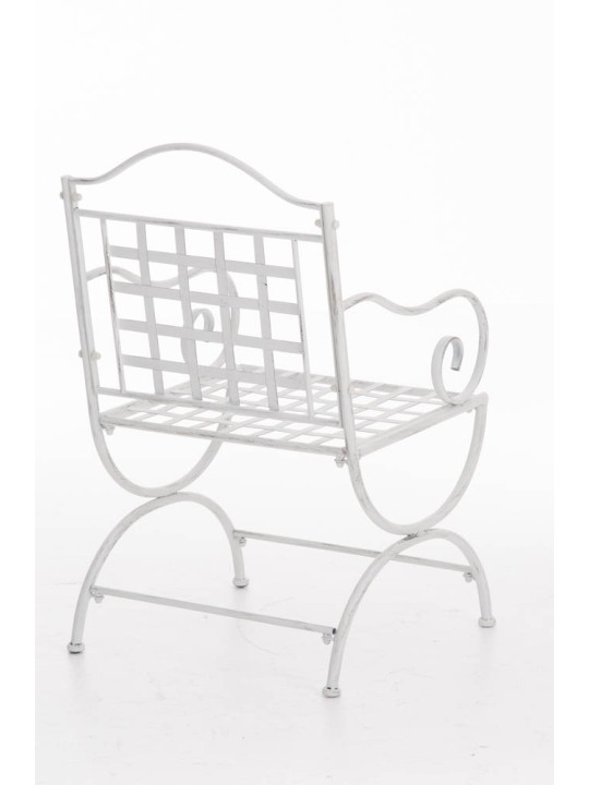 Chaise Lotta, blanc antique