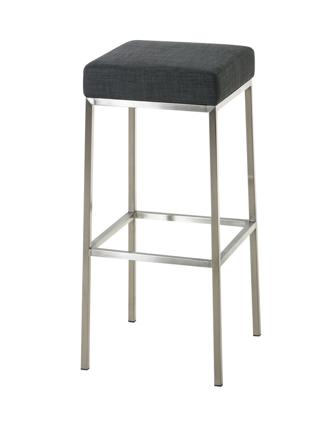 Tabouret de bar Montréal tissu E85, gris foncé
