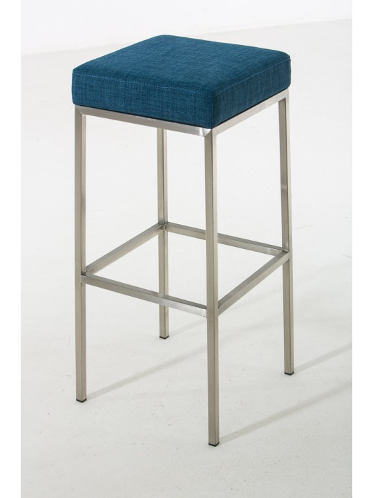 Tabouret de bar Montréal tissu E85, bleu