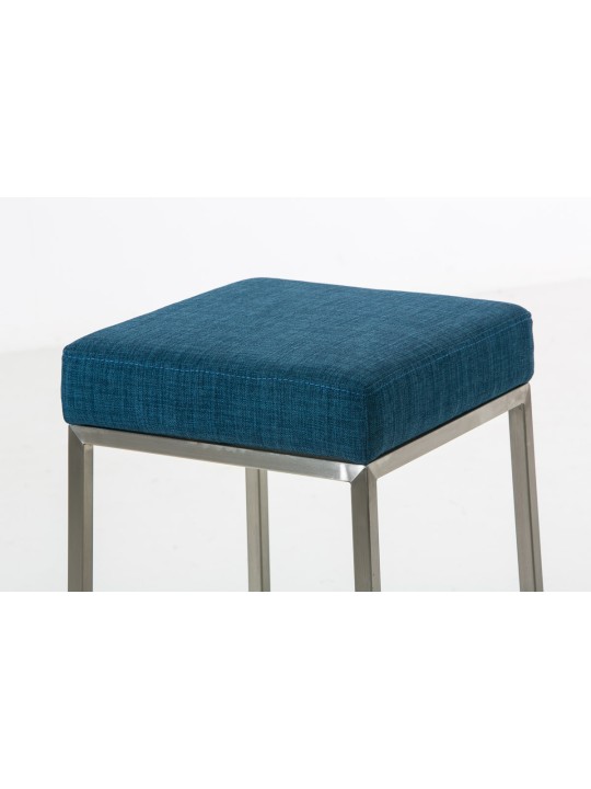 Tabouret de bar Montréal tissu E85, bleu