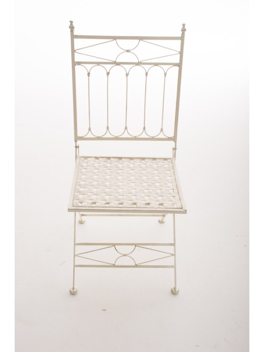 Chaise pliante ASINA, crème antique