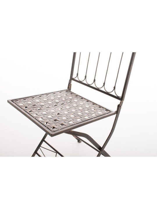 Chaise pliante ASINA, bronze