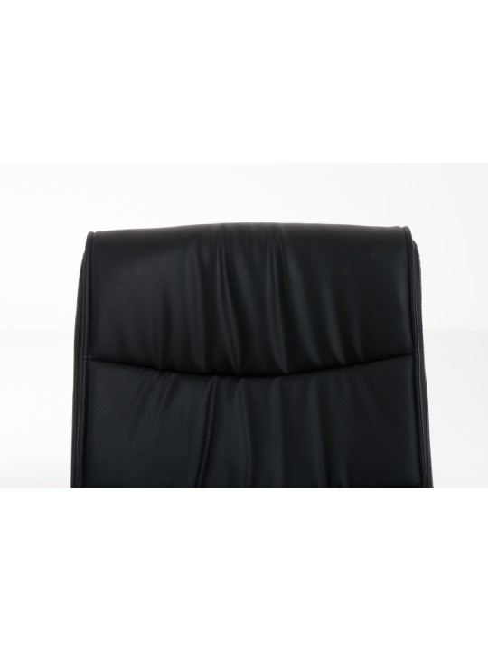 Chaise visiteur Caro, noir