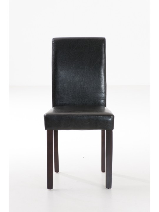 Chaise de salle à manger Ina foncé, brun