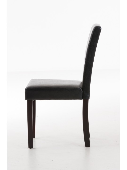 Chaise de salle à manger Ina foncé, brun