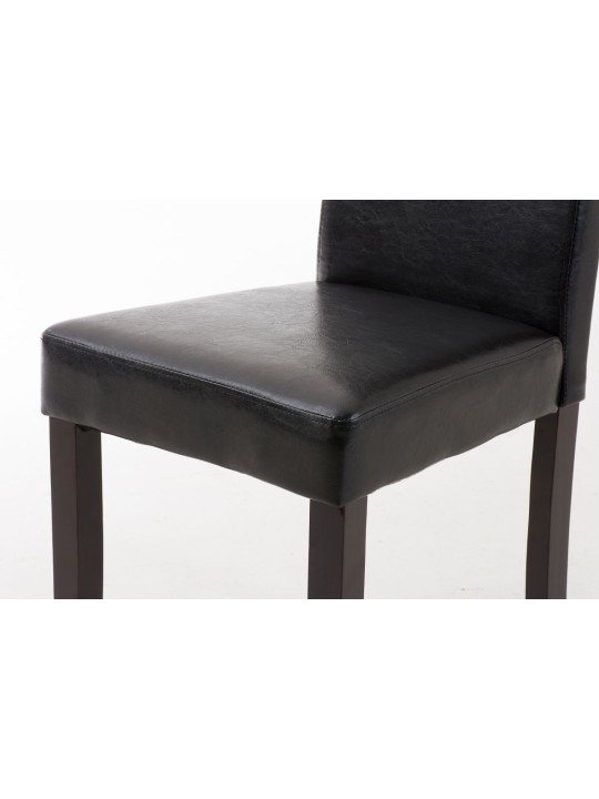 Chaise de salle à manger Ina foncé, brun