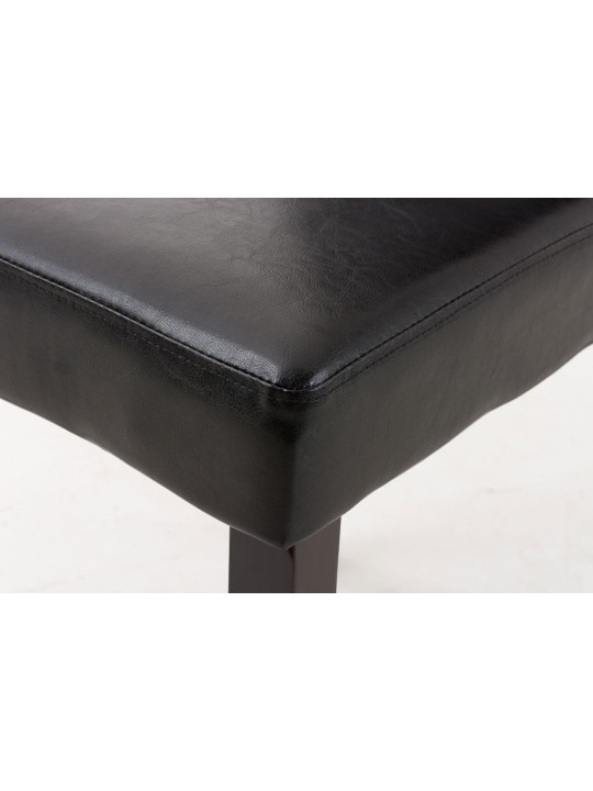 Chaise de salle à manger Ina foncé, brun