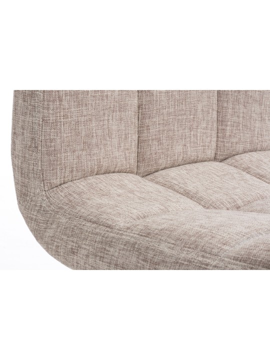 Tabouret de bar Pérou FABRIC C, crème