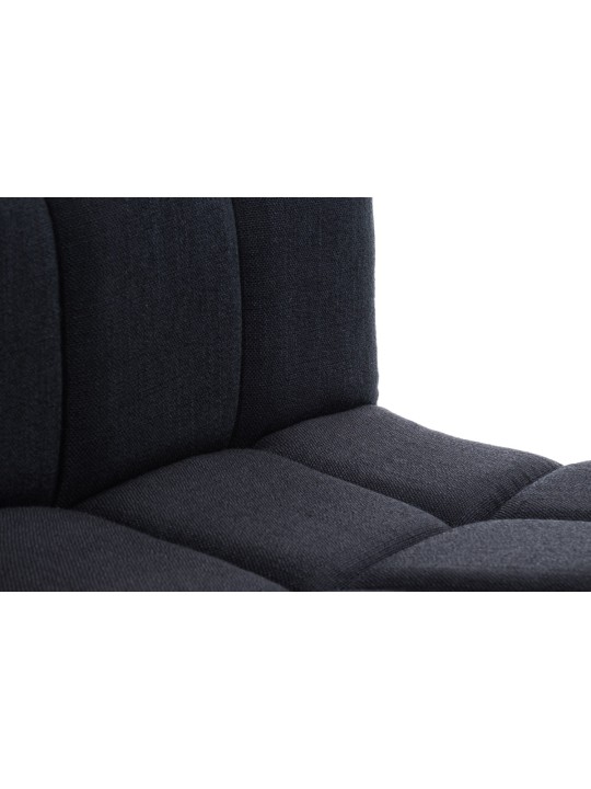 Tabouret de bar Pérou FABRIC C, noir Tabouret de bar Pérou FABRIC C, noir