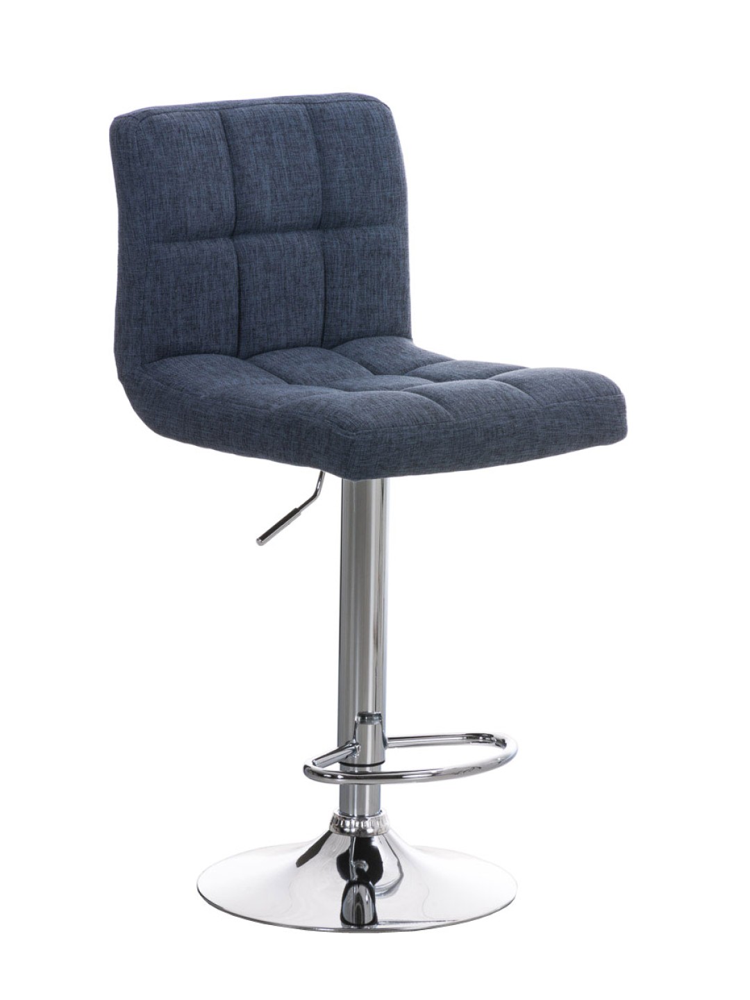 Tabouret de bar Pérou FABRIC C, bleu