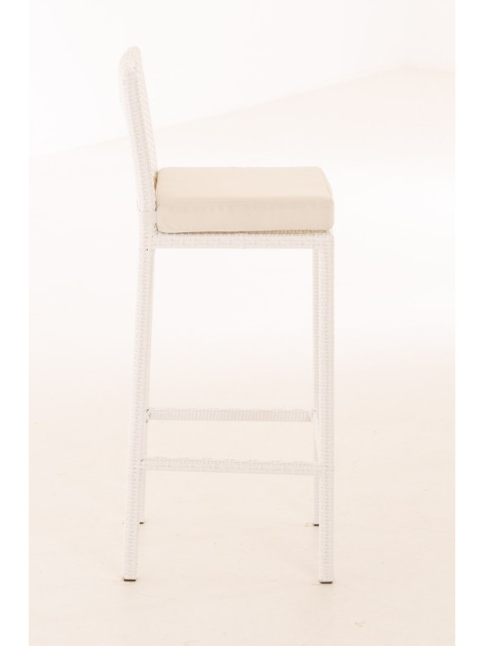 Tabouret de bar Mari crème, blanc Tabouret de bar Mari crème, blanc