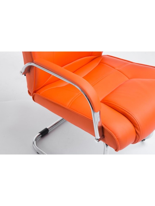 Chaise visiteur Attila, orange Chaise visiteur Attila, orange