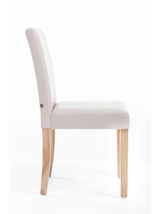Chaise de salle à manger Ina natura, crème Chaise de salle à manger Ina natura, crème