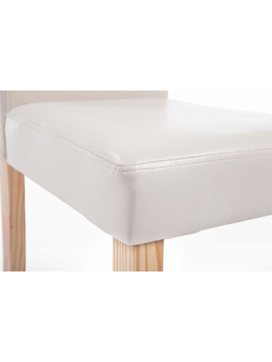 Chaise de salle à manger Ina natura, crème Chaise de salle à manger Ina natura, crème