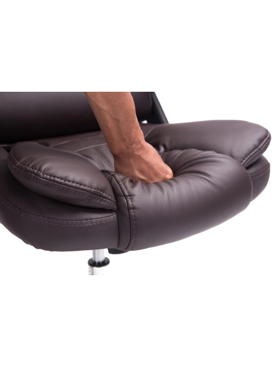 Chaise de bureau Thor, brun