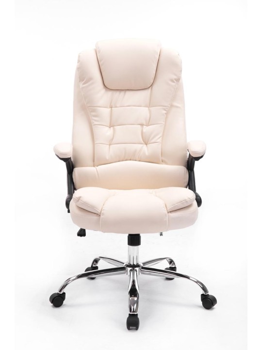 Chaise de bureau Thor, crème