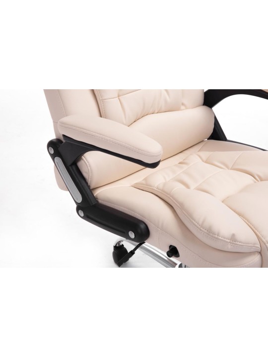 Chaise de bureau Thor, crème