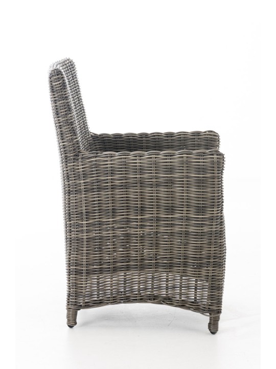 Chaise Fontana / Sankt Marlo Anthracite 5mm, gris chiné Chaise Fontana / Sankt Marlo Anthracite 5mm, gris chiné