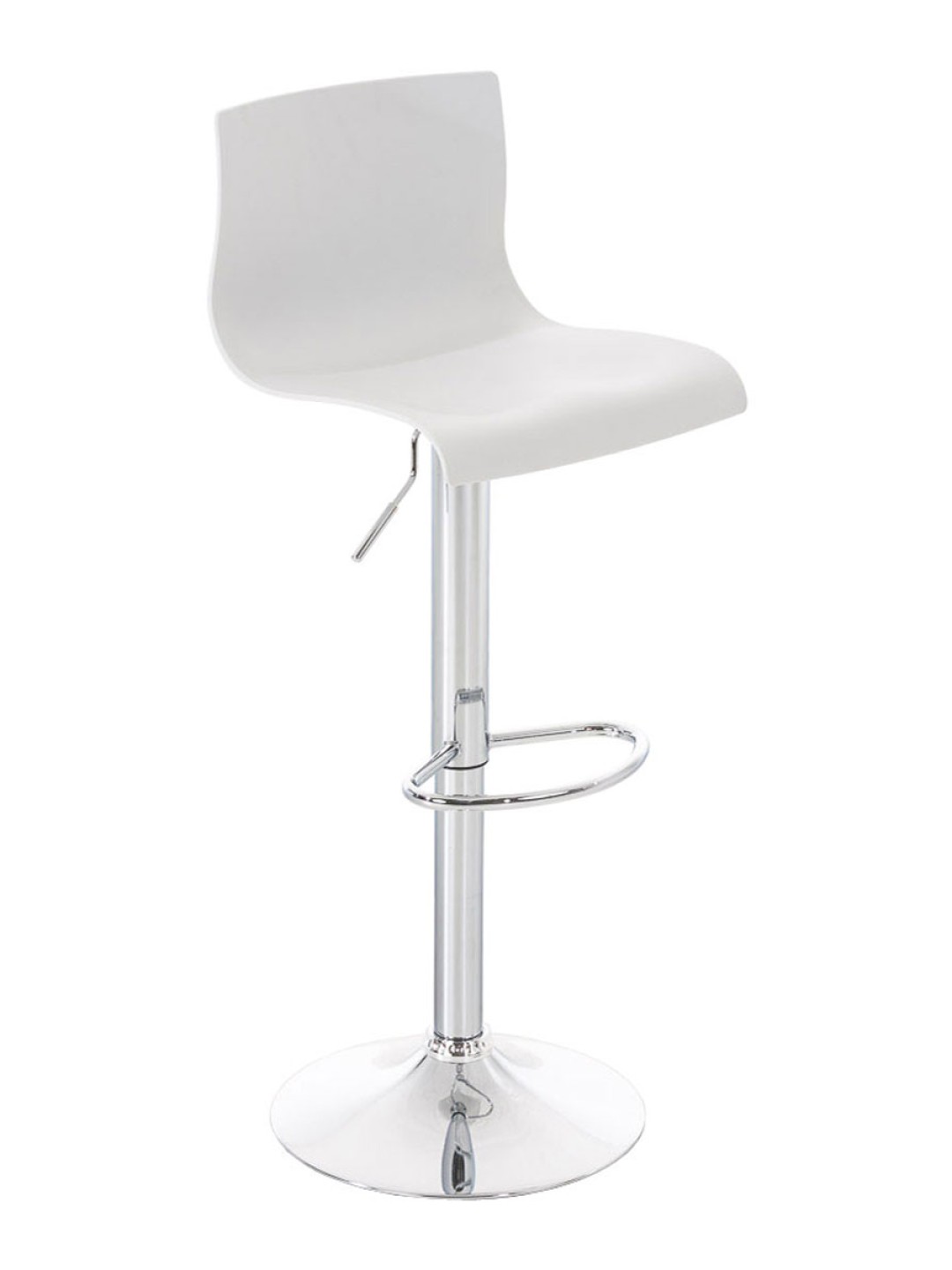 Tabouret de bar Hoover C, blanc