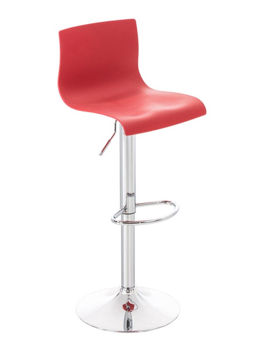Tabouret de bar Hoover C, rouge