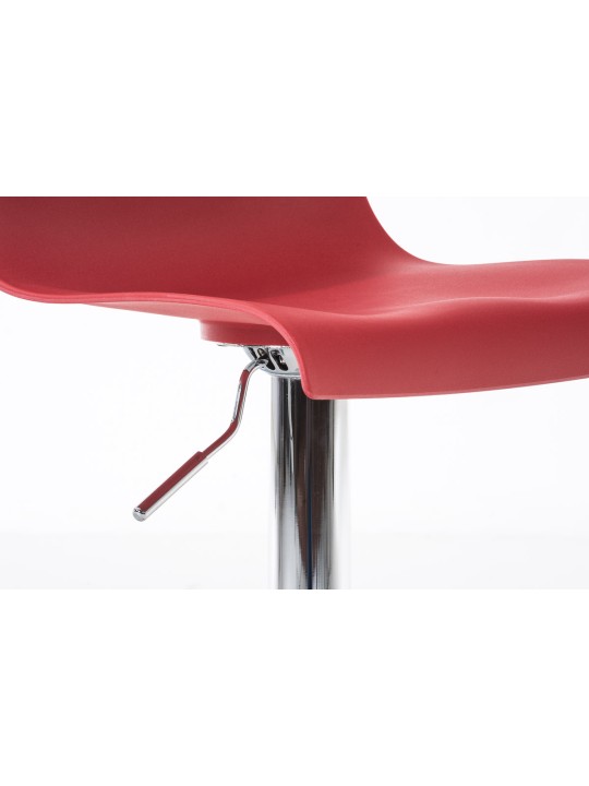 Tabouret de bar Hoover C, rouge