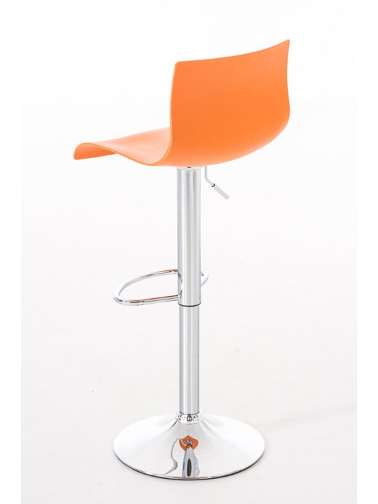 Tabouret de bar Hoover C, orange