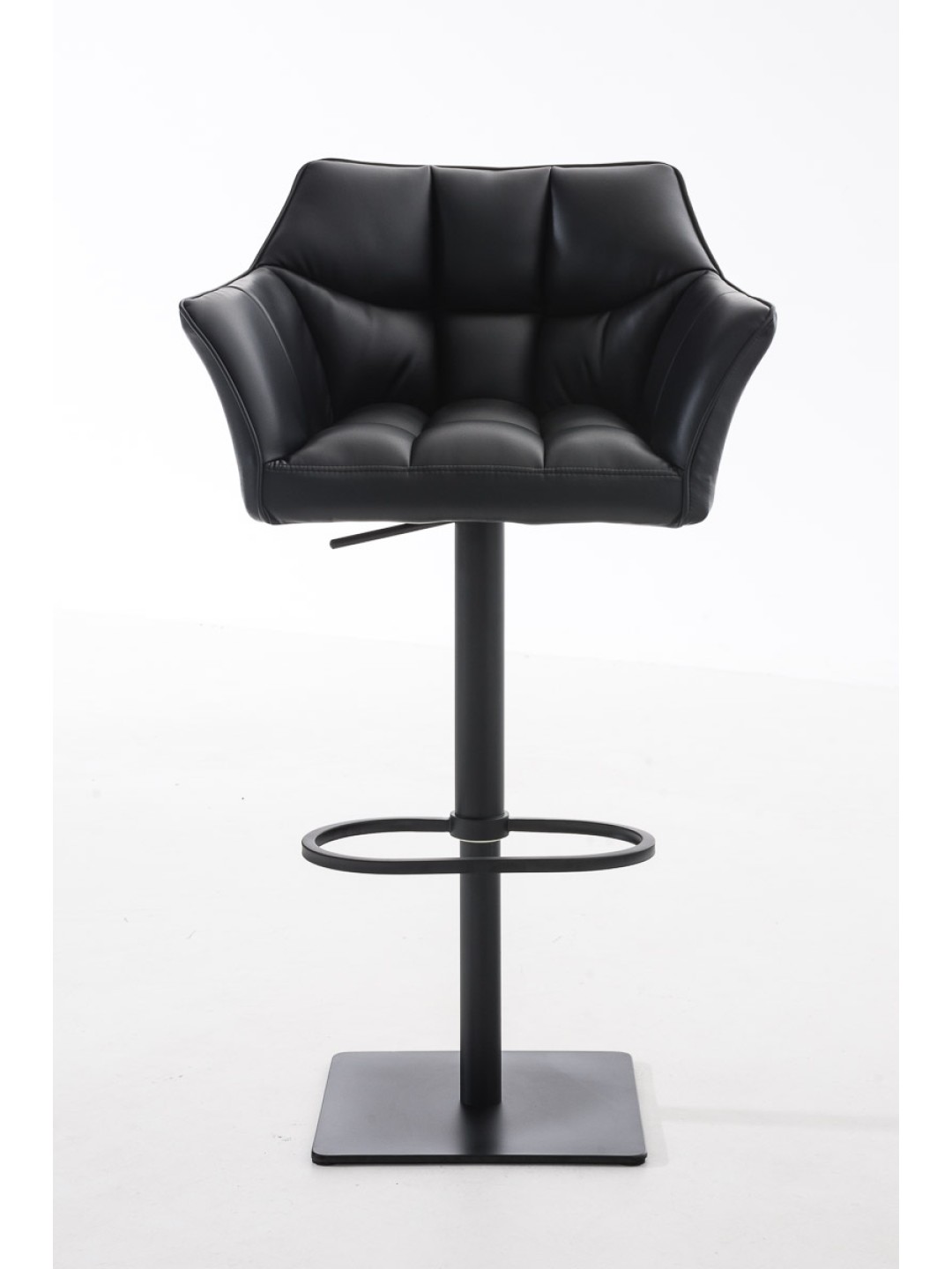 Tabouret de bar Damaso B, noir