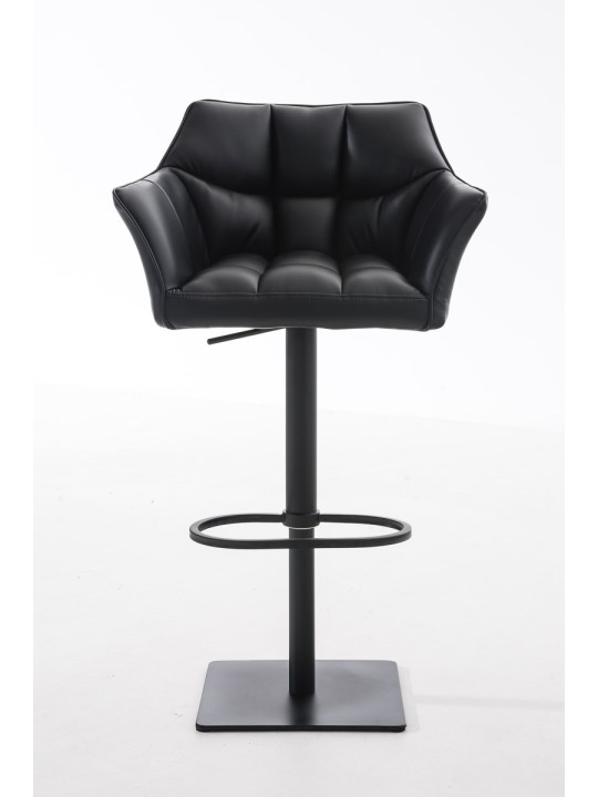 Tabouret de bar Damaso B, noir