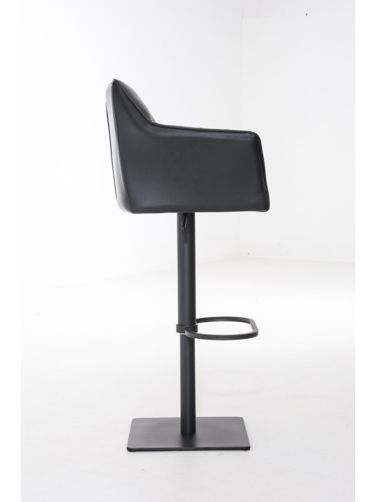Tabouret de bar Damaso B, noir