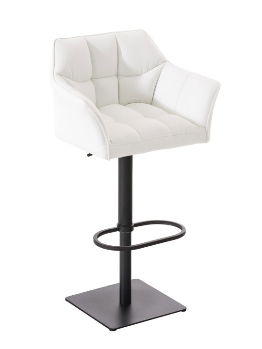 Tabouret de bar Damaso B, blanc Tabouret de bar Damaso B, blanc