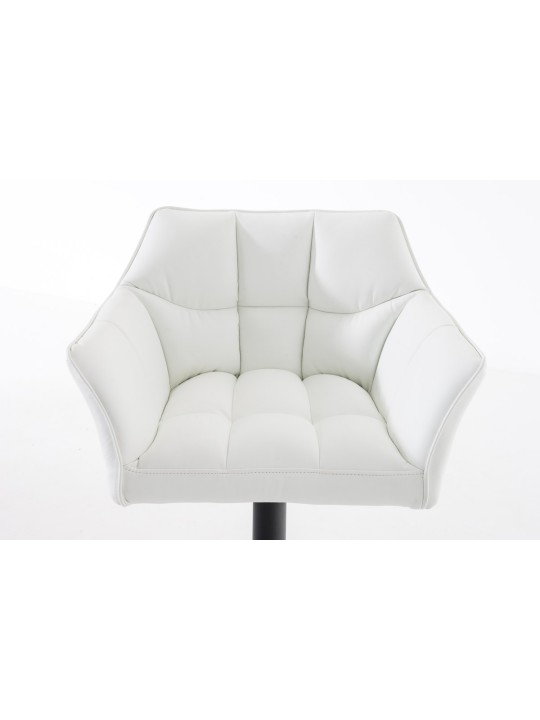 Tabouret de bar Damaso B, blanc Tabouret de bar Damaso B, blanc