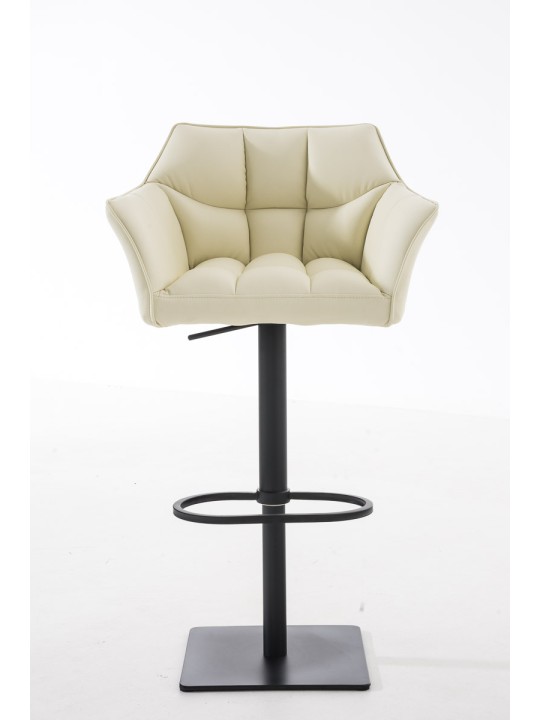 Tabouret de bar Damaso B, crème