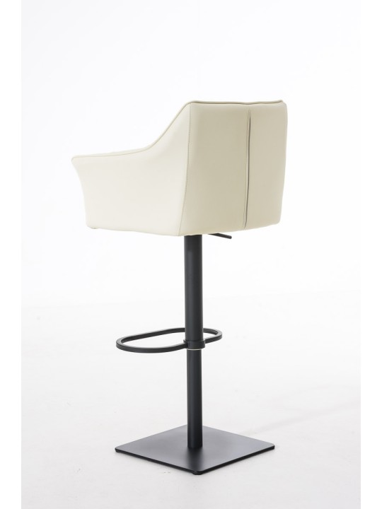 Tabouret de bar Damaso B, crème