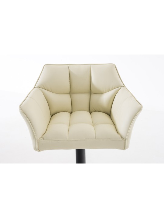 Tabouret de bar Damaso B, crème