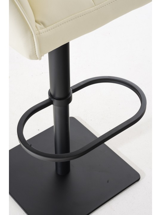 Tabouret de bar Damaso B, crème