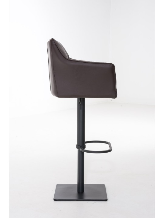 Tabouret de bar Damaso B, brun