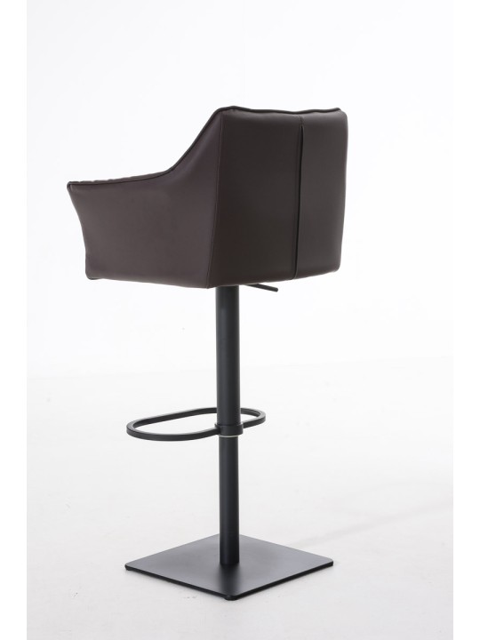 Tabouret de bar Damaso B, brun